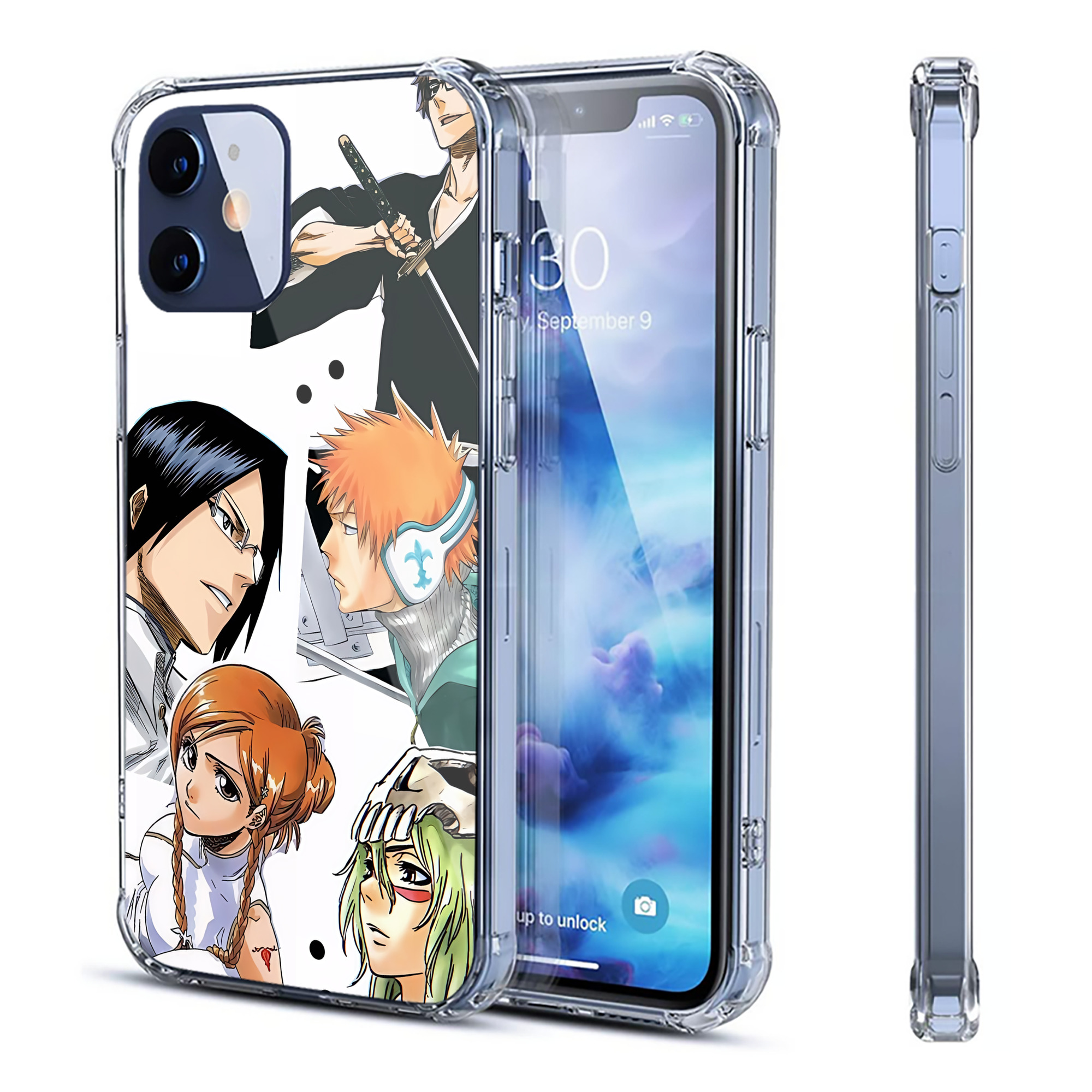（画像用） ハイキュー!! Haikyu!! 【iPhone 12シリーズ対応】透明スマホケース（クリアソフトケース）